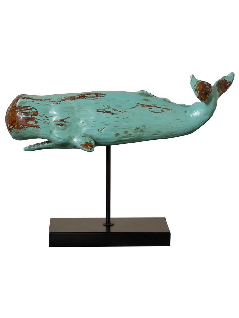 Small ocean whale on stand - 2