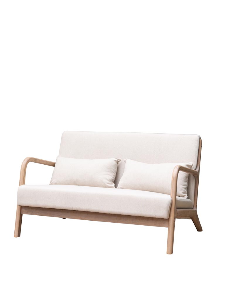 Small beige sofa Chassepierre - 2