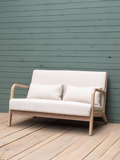 Small beige sofa Chassepierre
