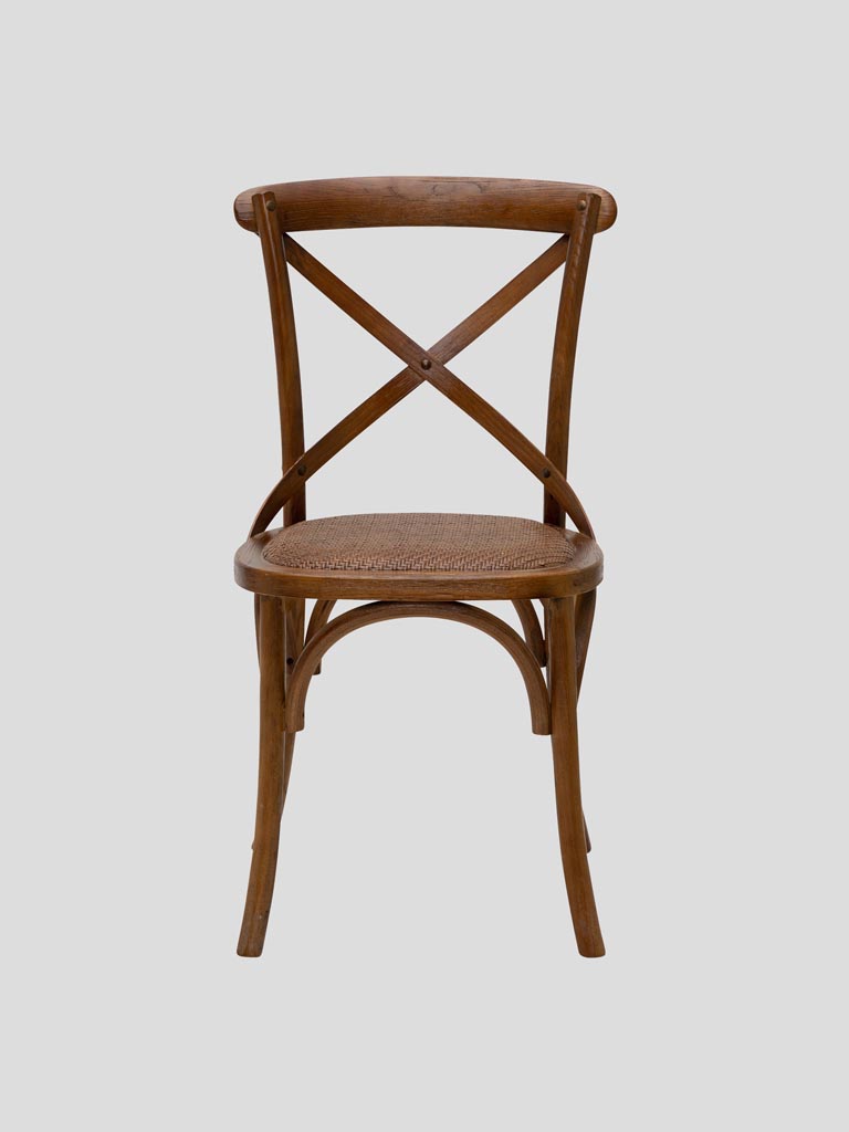 Cross back chair Lob Jardin - 2