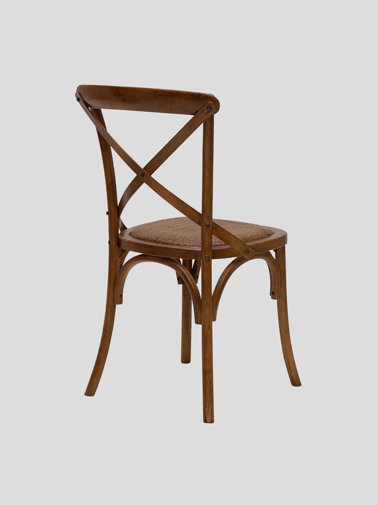 Cross back chair Lob Jardin - 3