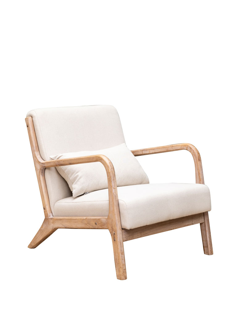 Armchair beige Chassepierre - 2