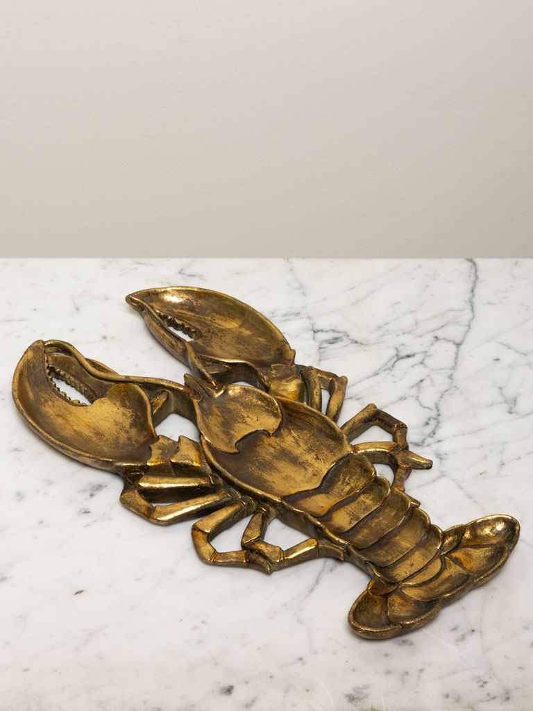 Golden lobster tray - 3
