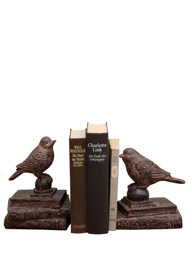 Serre-livres oiseaux - 4