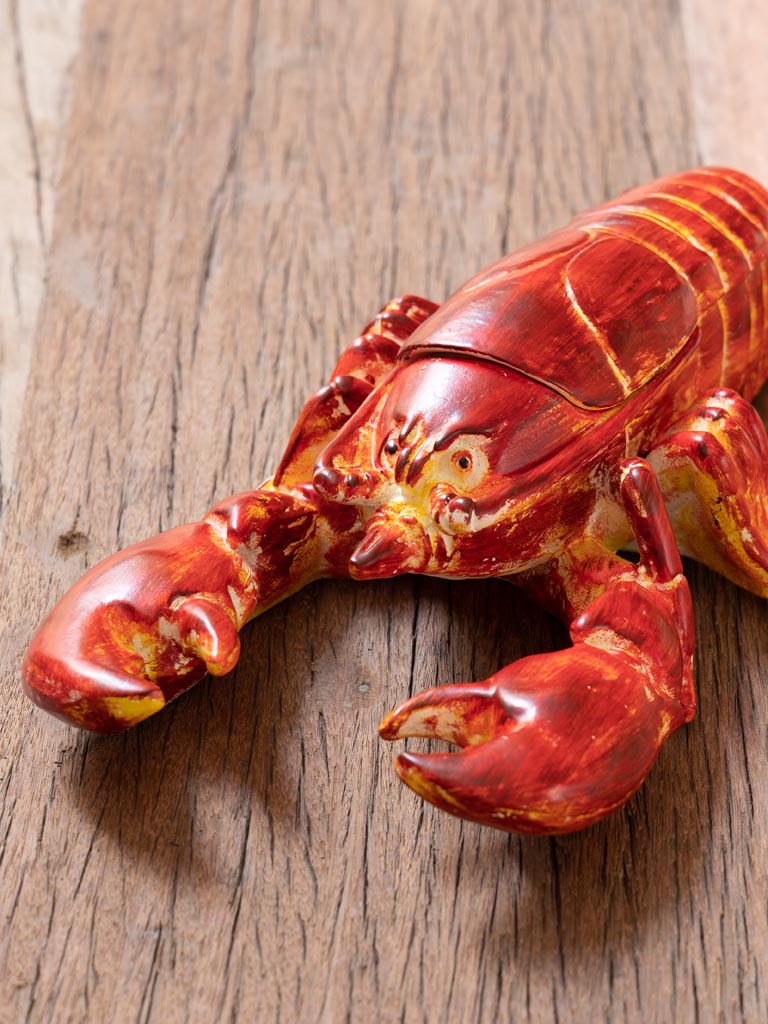Lobster box rough patina - 2
