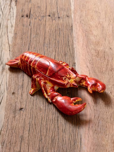 Boîte homard patine rustique