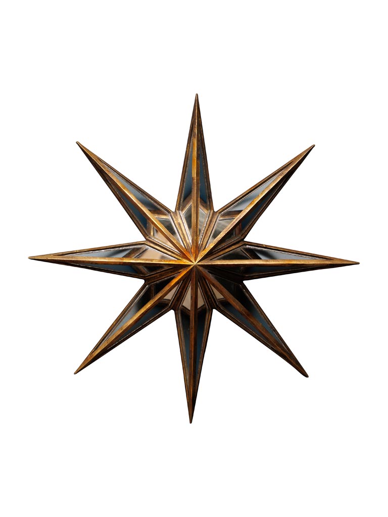 Mirrored wall star Véga - 2