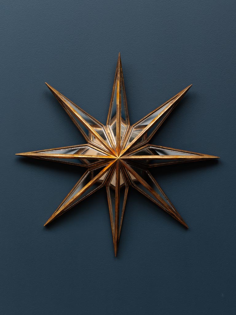 Mirrored wall star Véga - 1