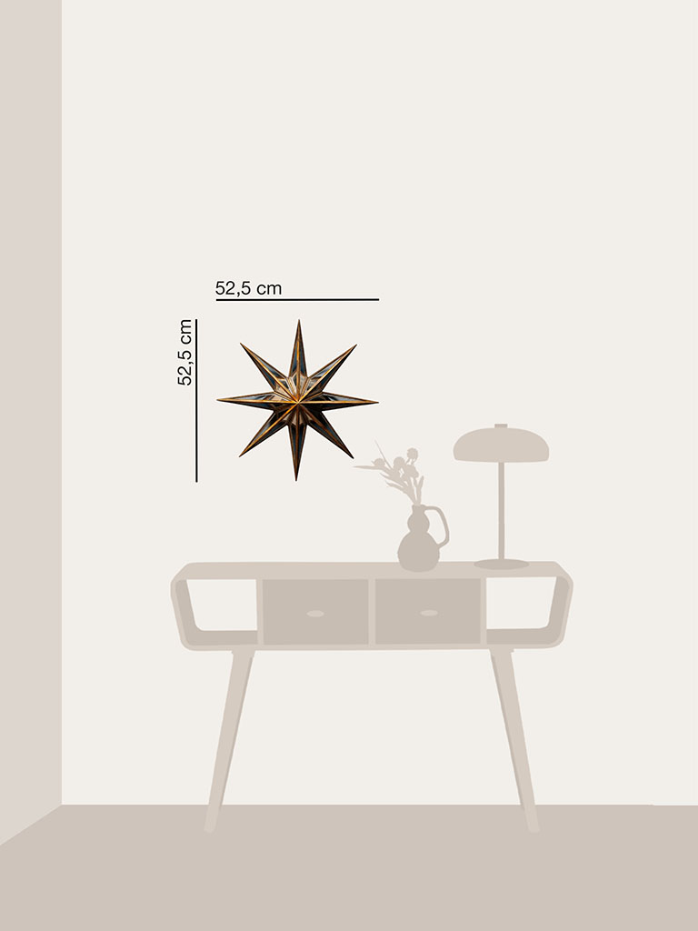 Mirrored wall star Véga - 4