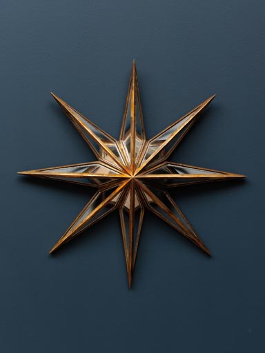 Mirrored wall star Véga