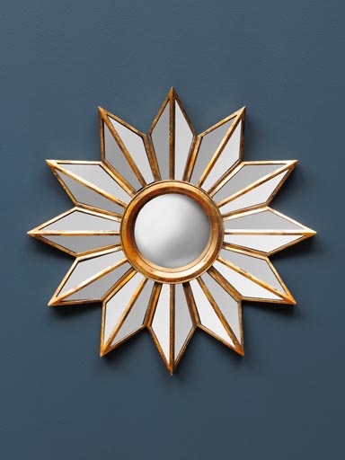 Convex mirror Flowery sun