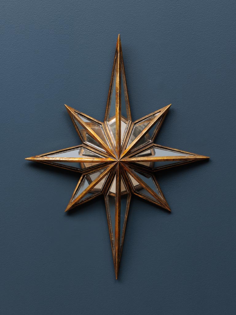 chehoma Wall decor Mirrors Mirrored wall star Constellation 37787