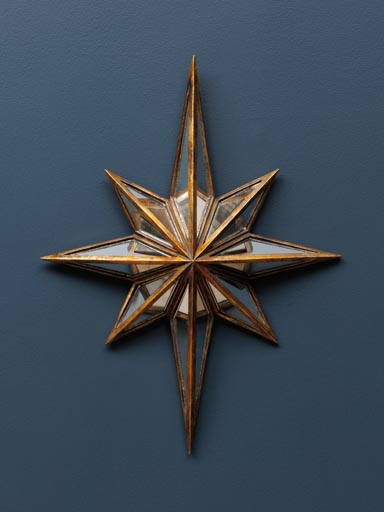 Mirrored wall star Constellation