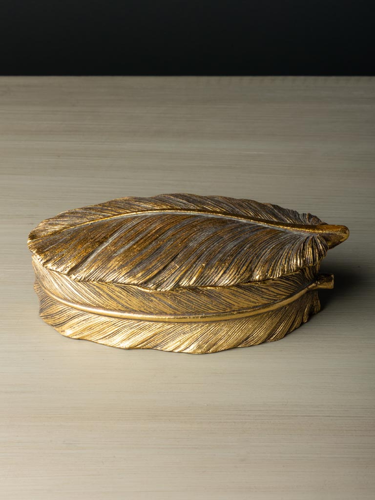Golden feather box - 3