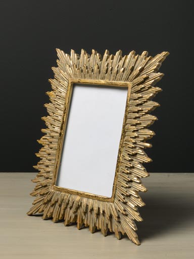 Photo frame double golden Halo (15x10)