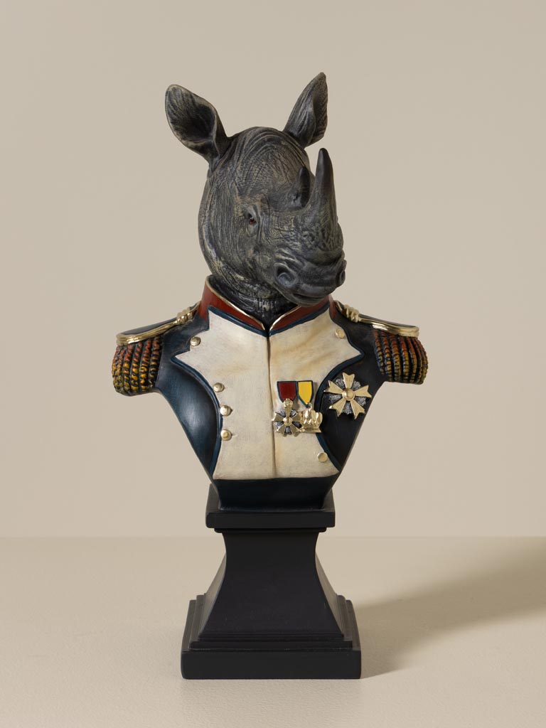 Buste rhinocéros napoléonien - 1