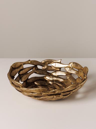Basket shoal of fish