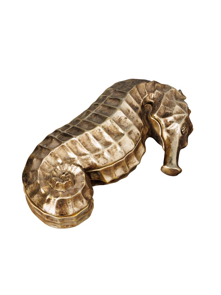 Golden seahorse box - 2