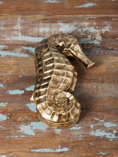 Golden seahorse box