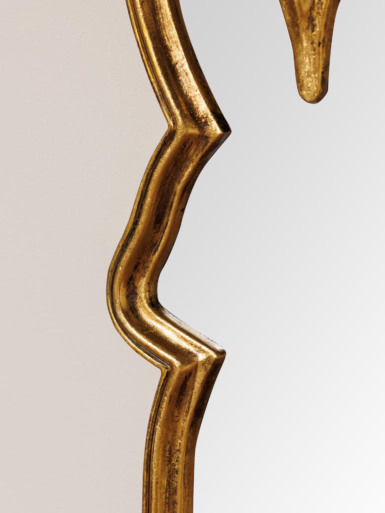Golden rabbit mirror - 3