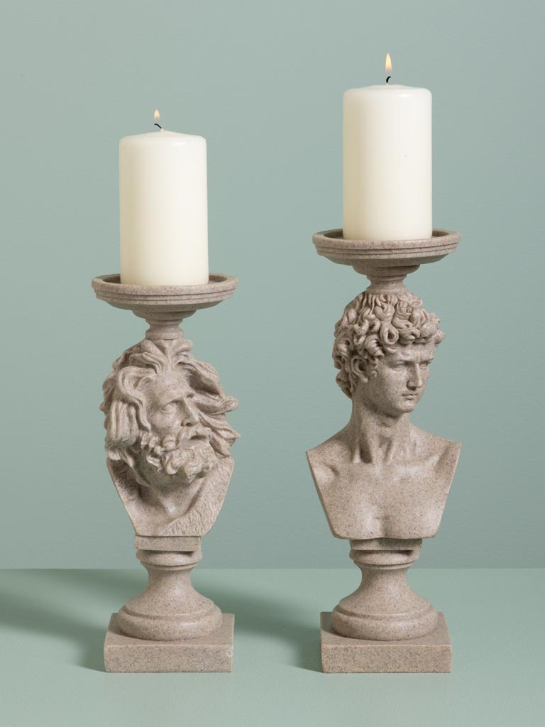 Candle stand Antique Head - 6