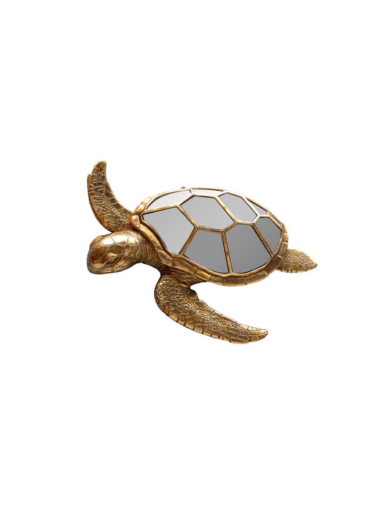 Tortue murale en miroirs - 2