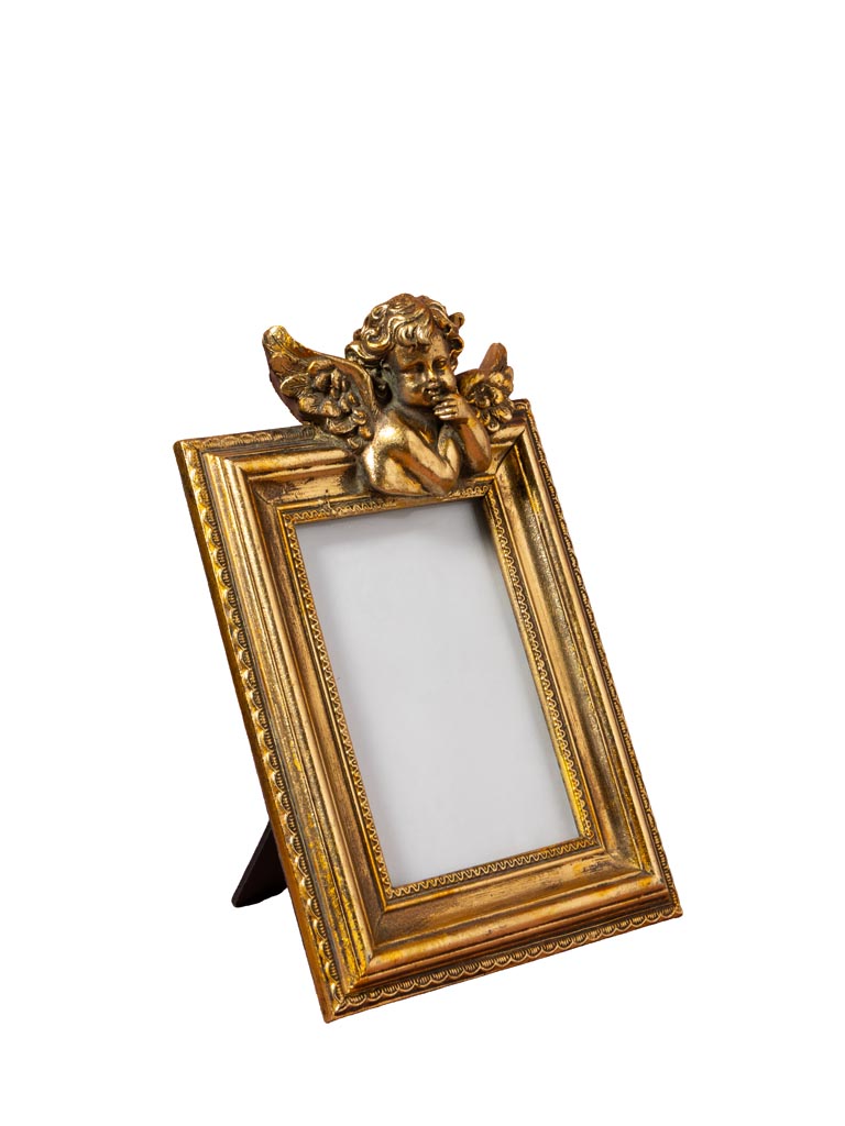 Porte photo orné d'un ange doré (10x15) - 2