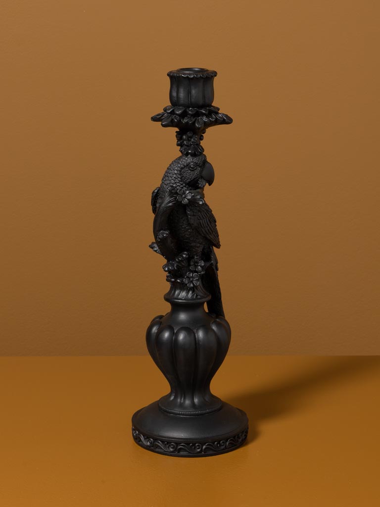 Black parrot candle stick - 5