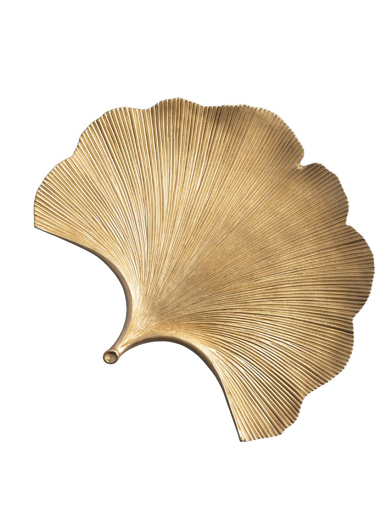 Plateau résine feuille de Ginkgo - 2
