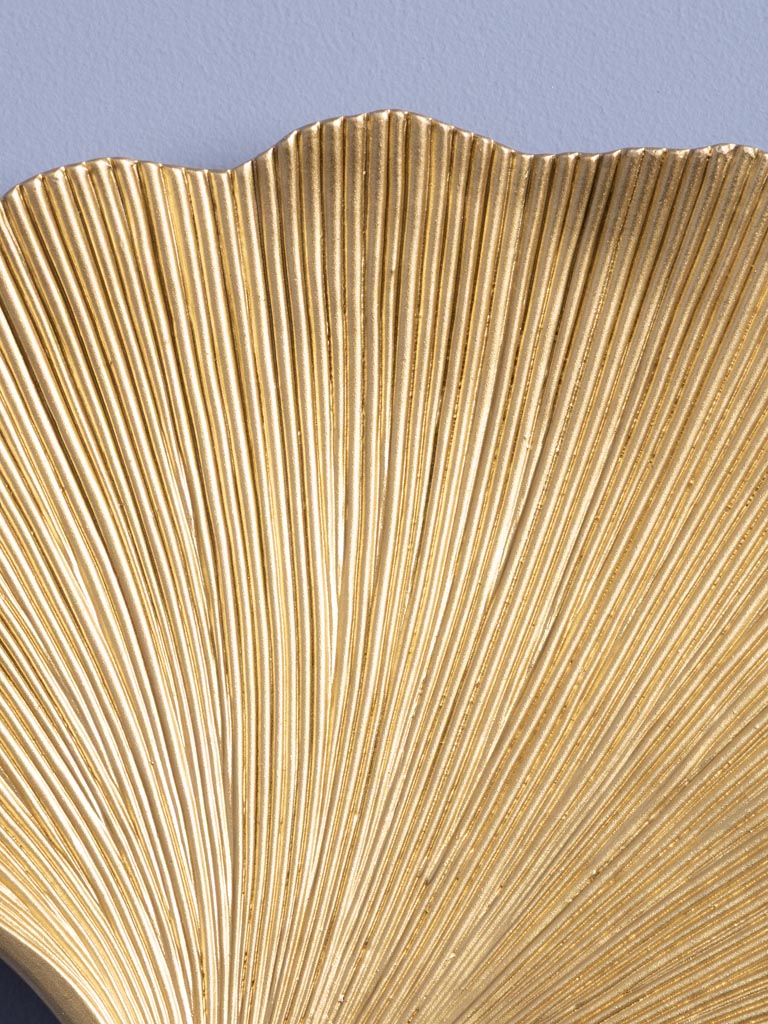 Plateau résine feuille de Ginkgo - 3