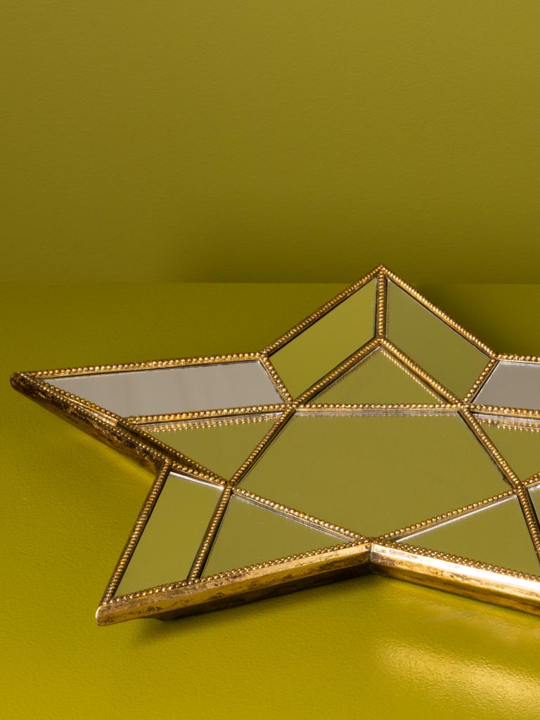 Plateau vide poche étoile miroirs - 3