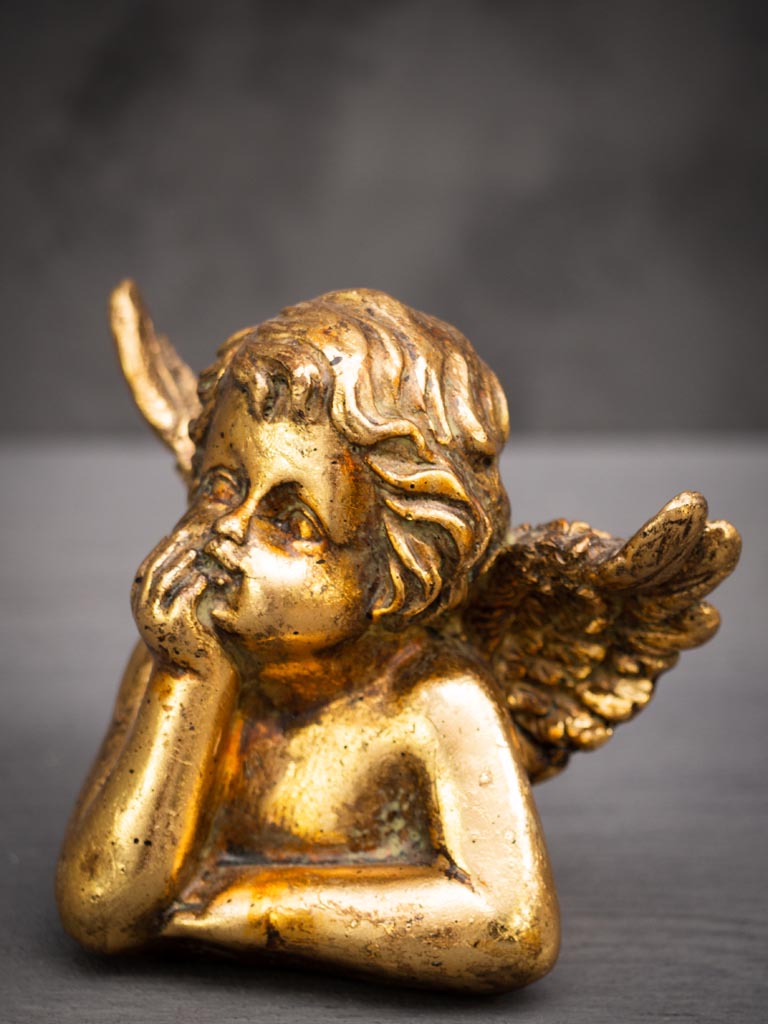 Small golden cherub - 4
