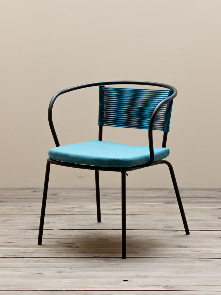 Chaise bleu Arena - 1