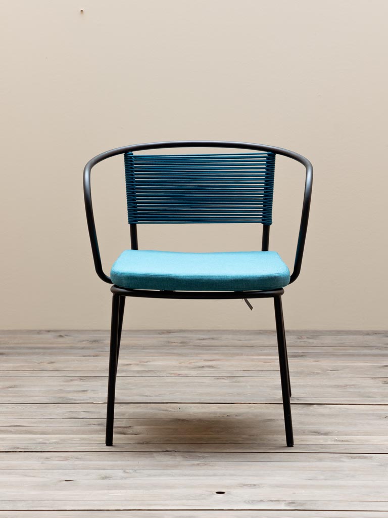Chaise bleu Arena - 3