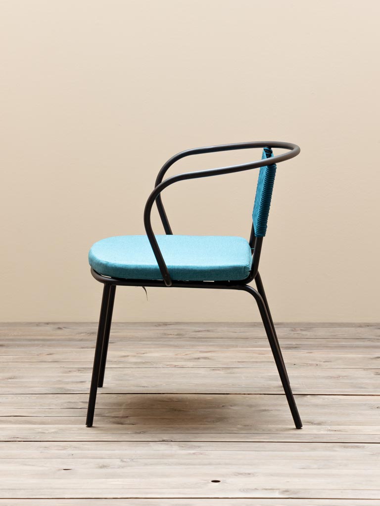 Chaise bleu Arena - 5