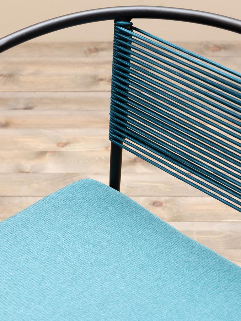 Chaise bleu Arena - 6