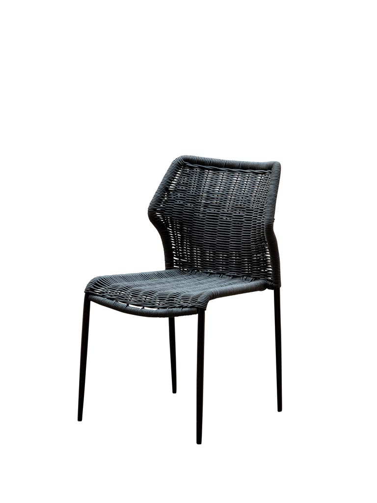 Chair dark grey Triana - 2