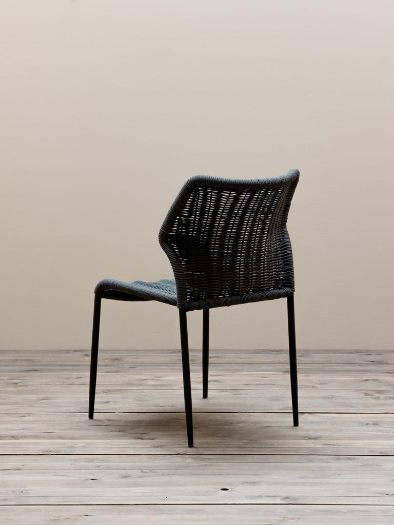Chair dark grey Triana - 5