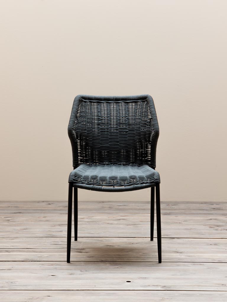 Chair dark grey Triana - 4