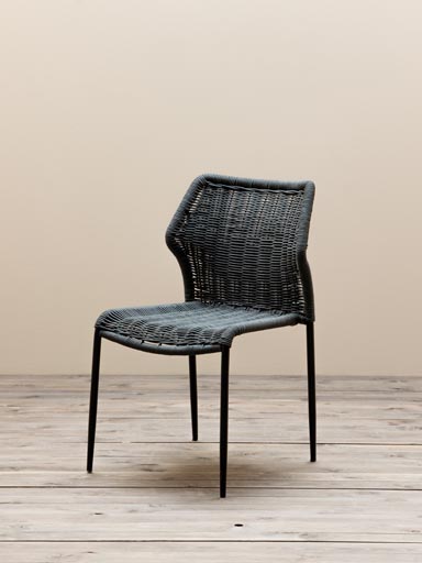 Chair dark grey Triana