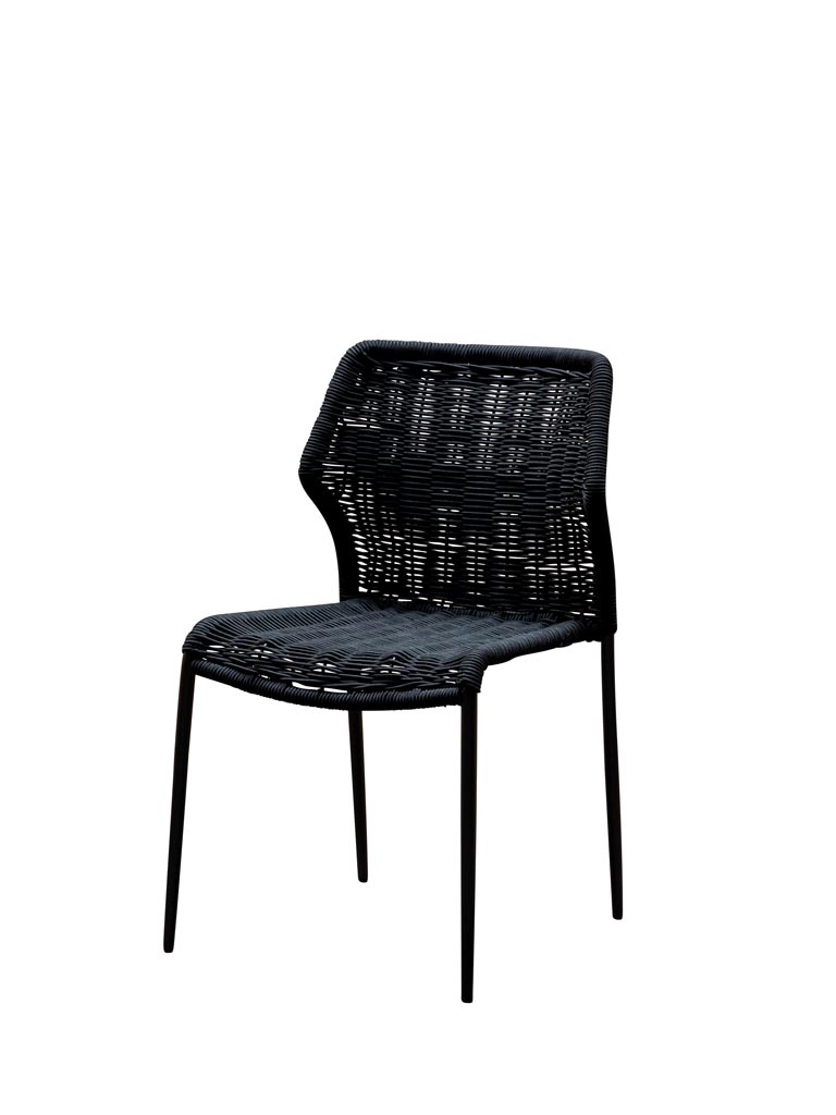 Chaise noire Triana - 2