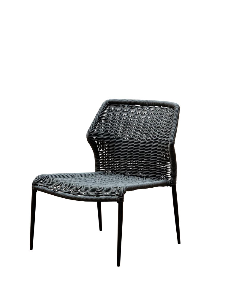 Lounge chair dark grey Triana - 2
