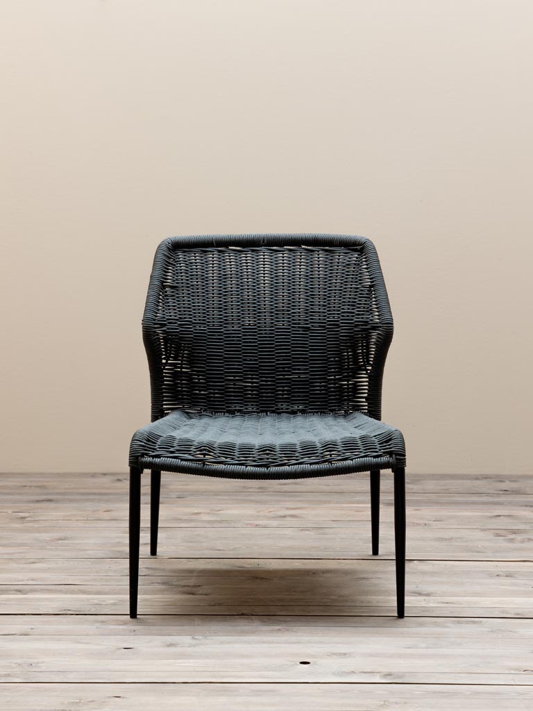 Lounge chair dark grey Triana - 3
