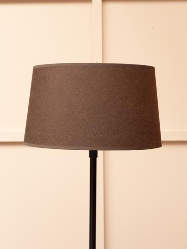 Cylindrical shade 45cm false leather