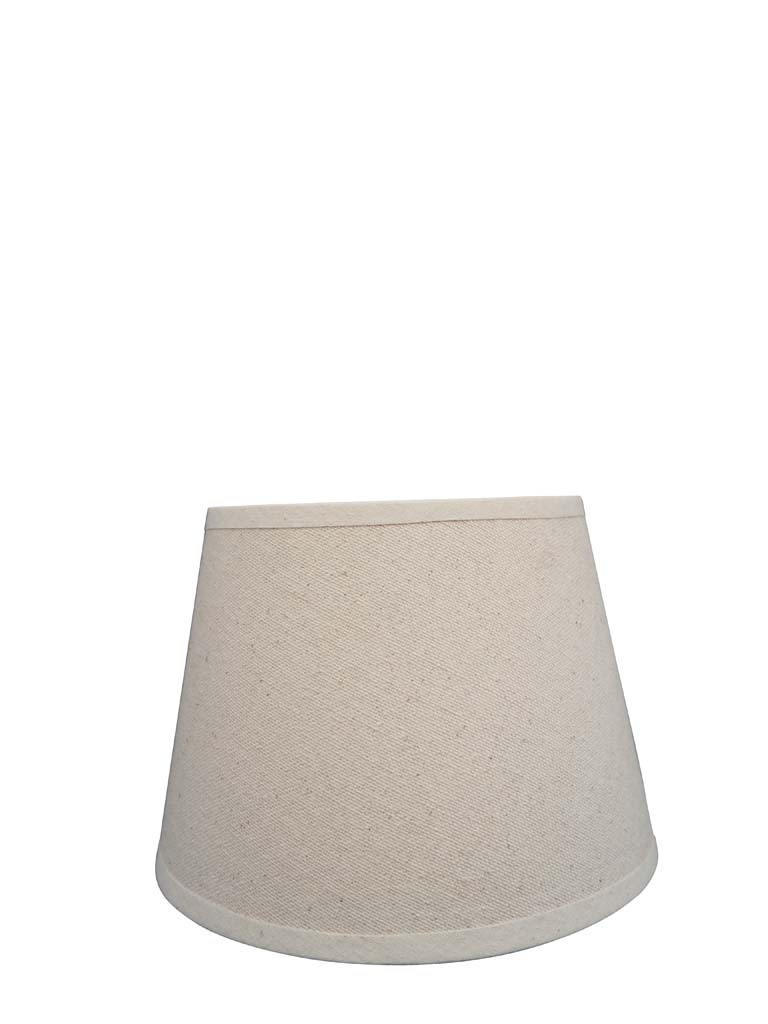 Cylindrical shade 20cm beige linen - 2