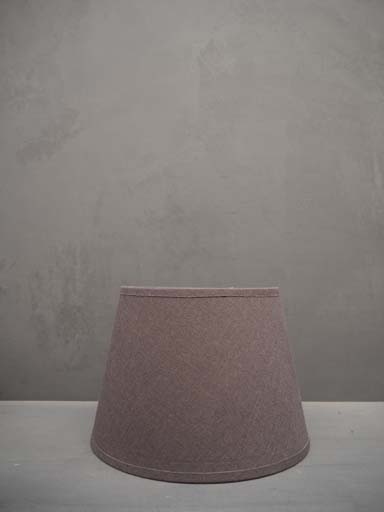 Cylindrical shade 20cm grey linen