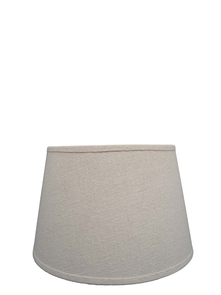 Cylindrical shade 25cm beige linen - 2