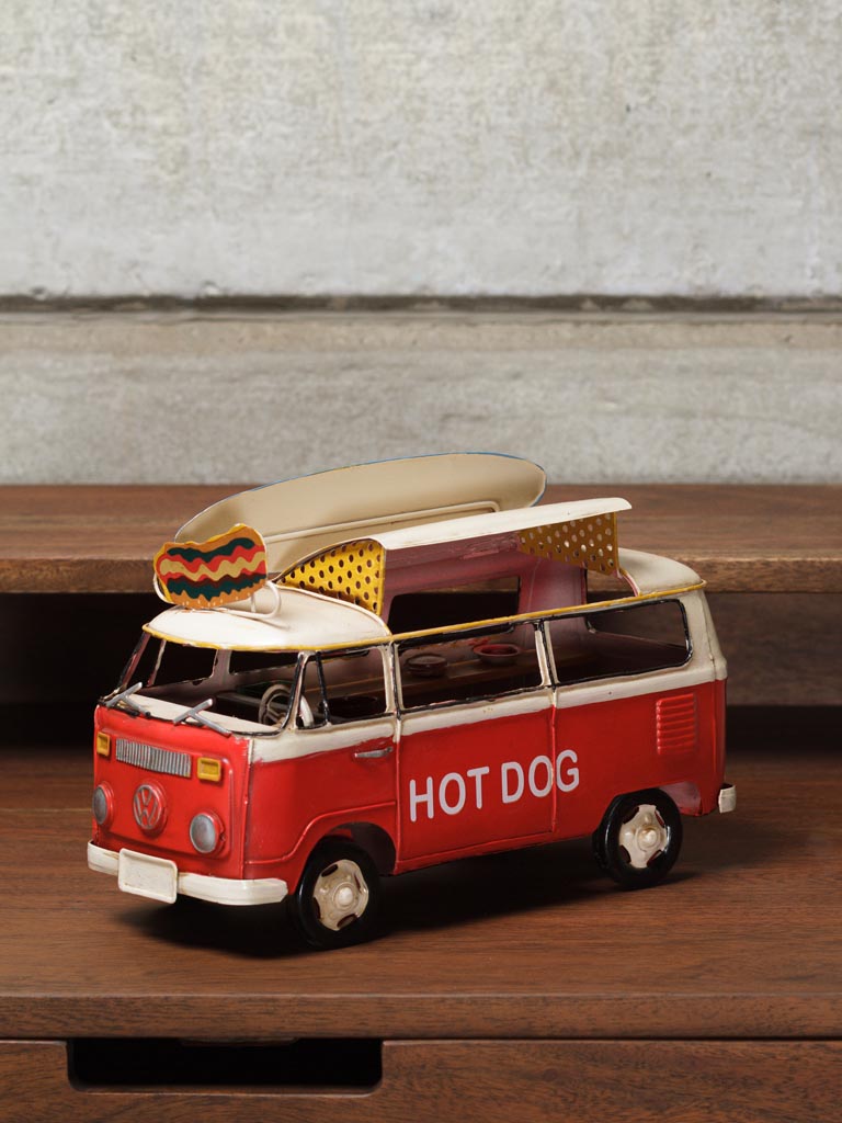 Red VW van Food truck - 3