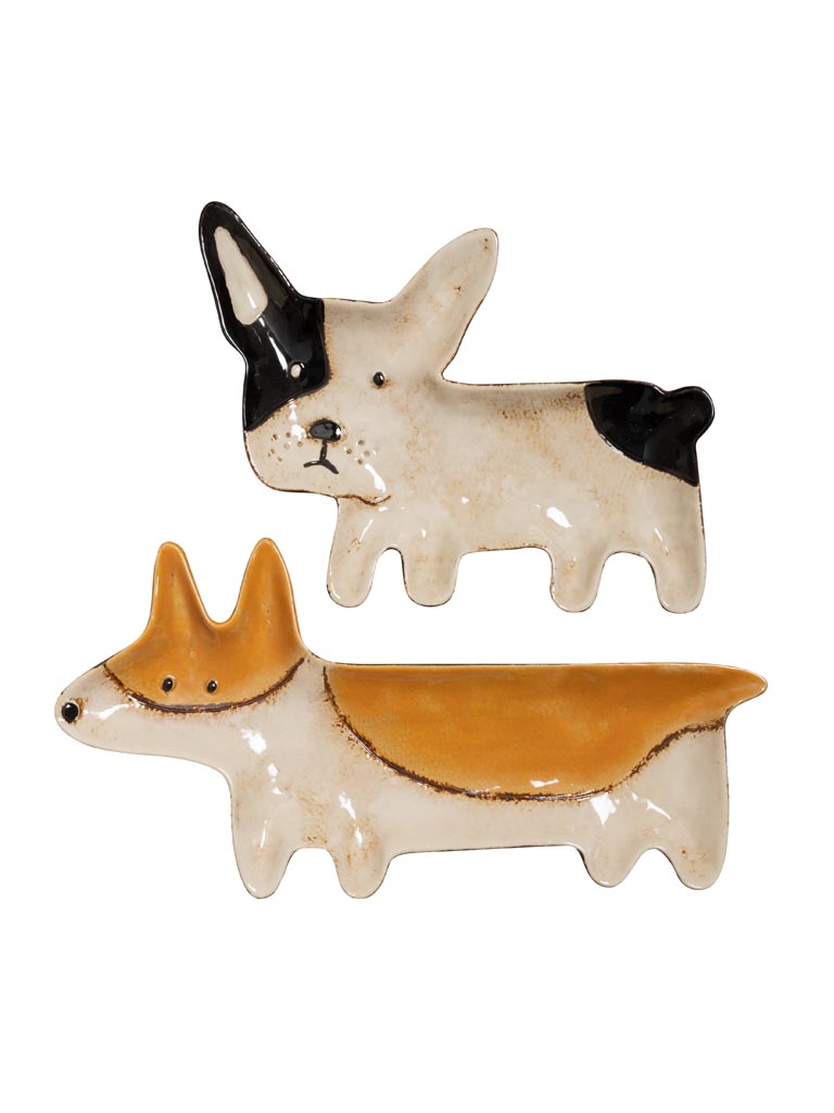 S/2 plats apéro chiens - 2