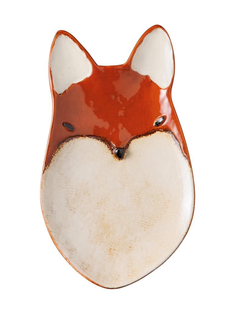 Assiette Renard caramel - 2